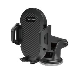 Automobilinis universalus telefono laikiklis Dudao (F2s) juodas
