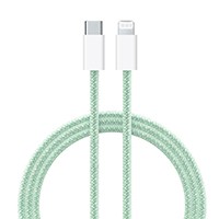 USB kabelis "USB-C (Type-C) to Lightning Cable" (1M) Green