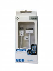 USB laidas tinkamas iPhone (2G, 3G, 3GS,4, 4S )
