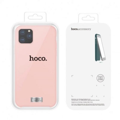 Dėklas "Hoco Pure Series" Apple iPhone 12 Pro Max rožinis