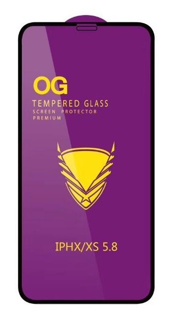LCD apsauginis stikliukas "11D Full Glue" Apple iPhone 12 mini be įpakavimo