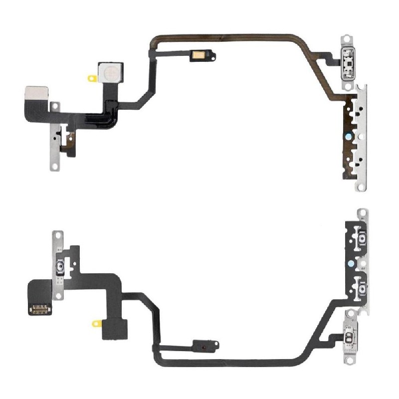  iPhone XR lanksčioji jungtis on/off, garso kontrolės, blykstės ir mikrofono