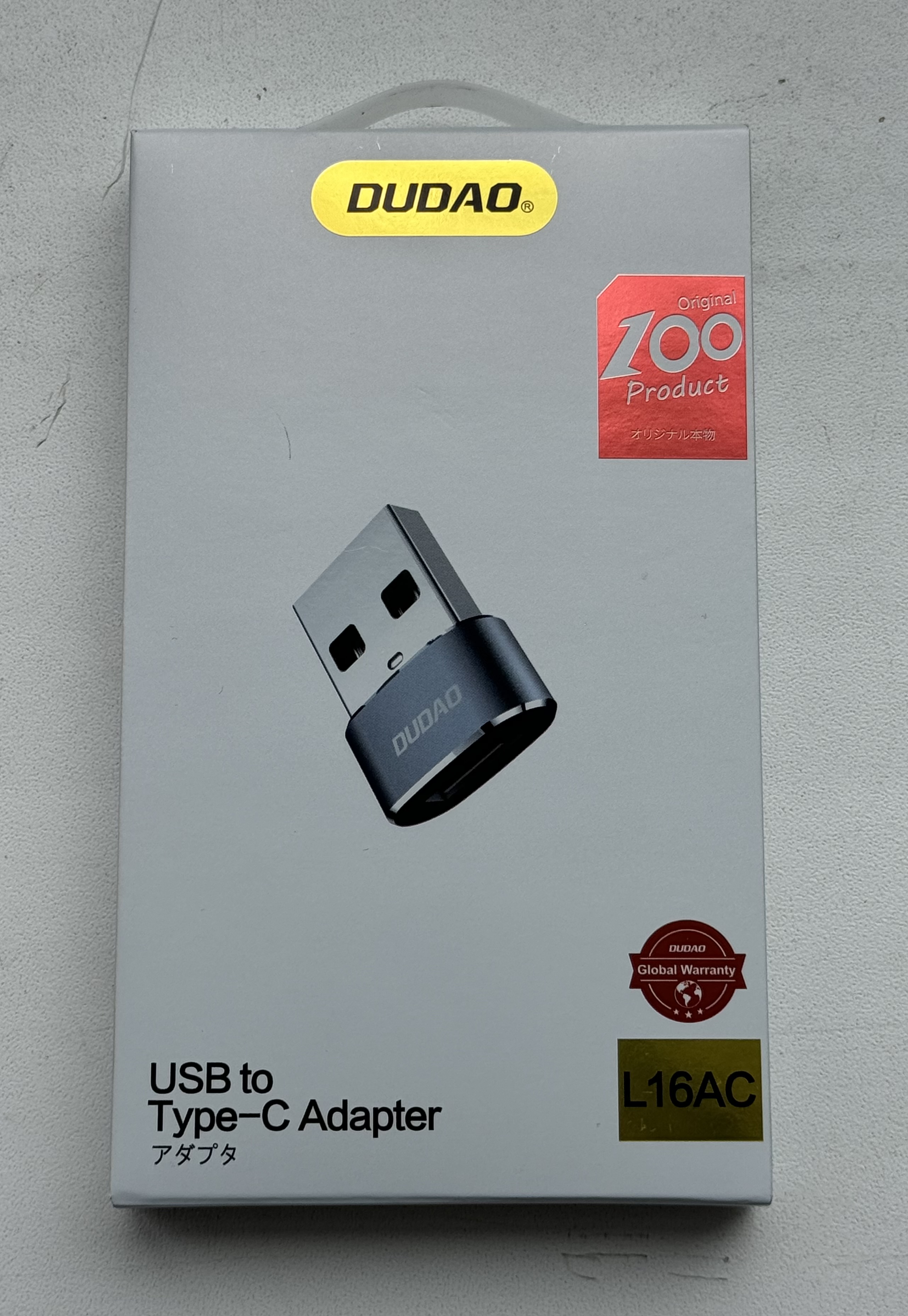 Adapteris USB to Type-C L16AC