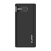 Išorinė baterija POWER BANK Dudao (K9Pro) 20000mAh (2xUSB; 1xUSB-C; 1xMicrousb; LCD) juoda