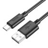 USB kabelis HOCO X88 type-C (3A) 1m juodas